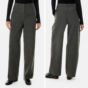 Aritzia Wilfred Free Ascendant Pants Grey High Rise Utility Pants 8